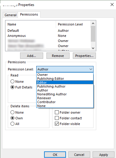 Add Or Amend Office 365 Calendar Permissions The ICT Guy